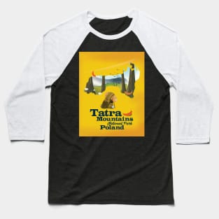 Tatra Mountains National Park Poland Baseball T-Shirt